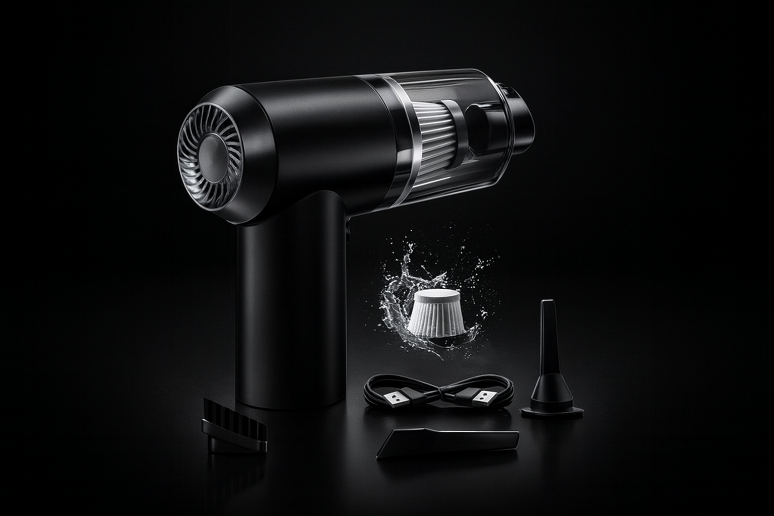 Clenvo TurboVac – Portable Car Vacuum Cleaner